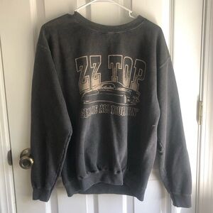 Women’s Dark Gray Graphic Sweater